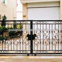 Hot new products for 2018 wrought iron villa gate designs