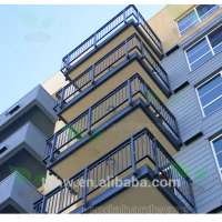 balcony Aluminium welding fence or aluminium alloy railing