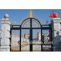 Glorious hand-forged iron gate designs