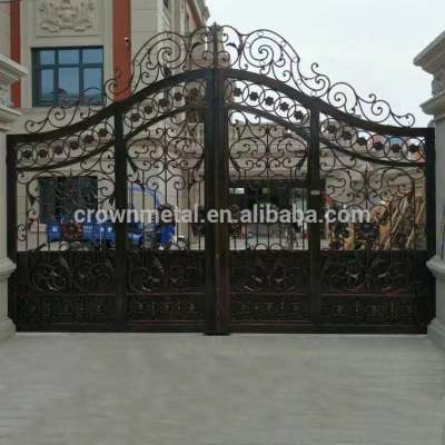 Customizable forged iron garden gate for sale