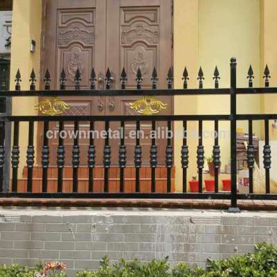 Customizable welded iron fence